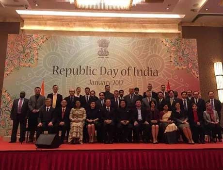 Nutriera was invited to attend the celebration of India Republic Day