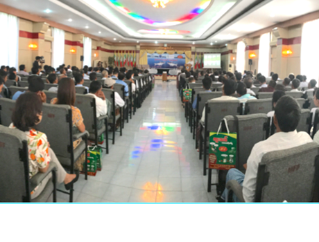 联鲲集团协助缅甸举办“首届巴沙鱼养殖与饲料技术研讨会”